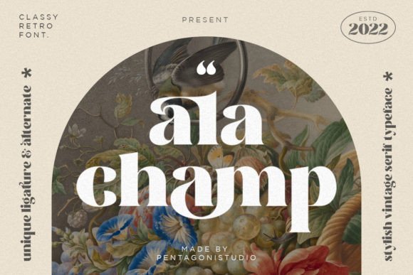 Ala Champ Font Review: Elevating Small Business Branding