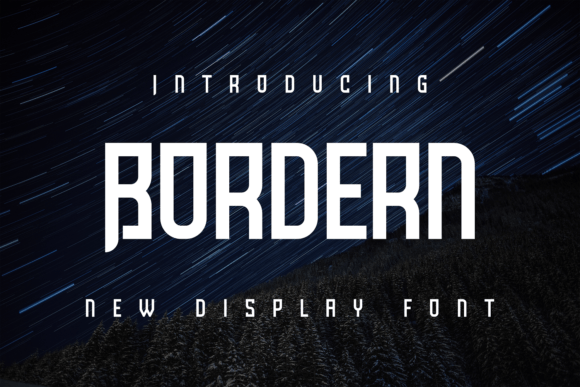 Borden Font Review: A Detailed Display Typeface for Branding