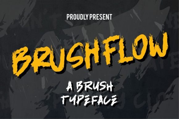 Brushflow: A Bold Display Font for Digital Campaigns