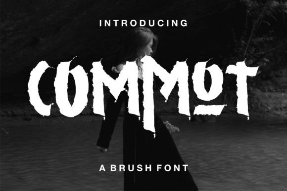 Commot Font: A Modern Display Typeface for Web Design