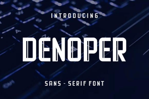 Denoper: A Designer’s Take on This Display Font