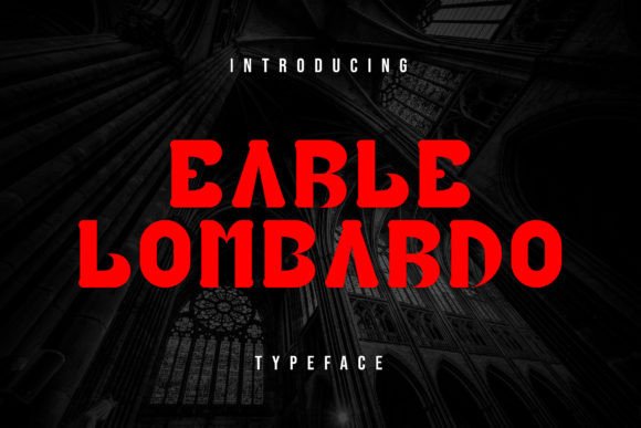 Earle Lombardo Font: Sharp Display Type for Campaigns