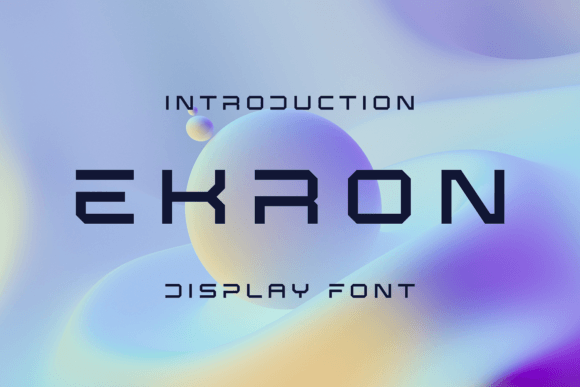 Ekron Font: Elevating Campaign Visuals with Bold Display Type