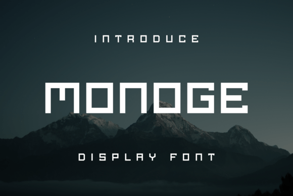 Elevate Handmade Products with Monoge Display Font