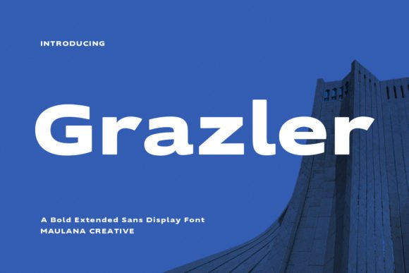 Grazler Font: Modern Display Typography for Web Design