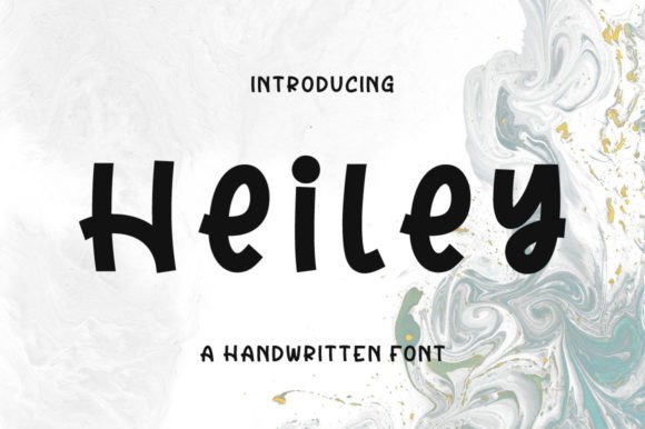 Heiley Font: Adding Joy to Brand Identity Design