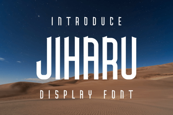Jiharu Font: Elevating Campaign Visuals with Modern Display Type