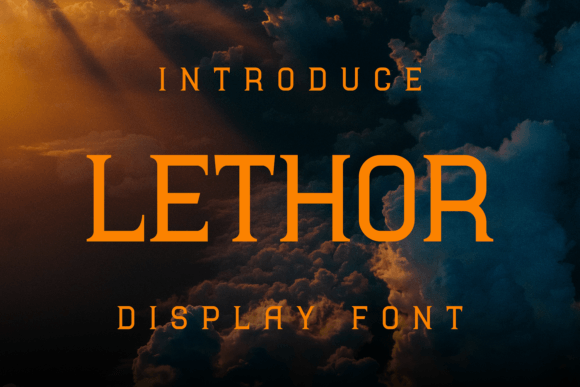 Lethor Font: Elevating Digital Brand Identity