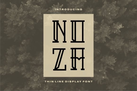 Noza Font: Elevate Digital Marketing Visuals