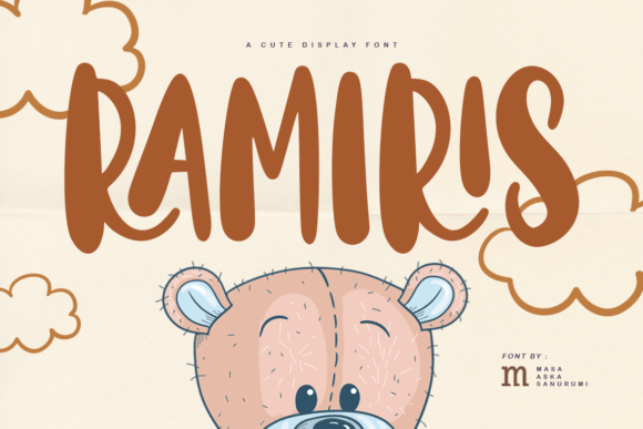 Ramiris Font: Playful Display Typography for Editorial Design