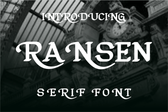 Ransen Font: Elevating Campaign Visuals with Bold Display Type