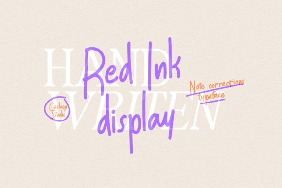 Red Ink Font: Editorial Warmth for Modern Layouts
