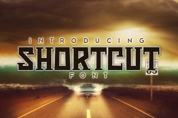 Shortcut Font: A Stylish Display Typeface for Branding