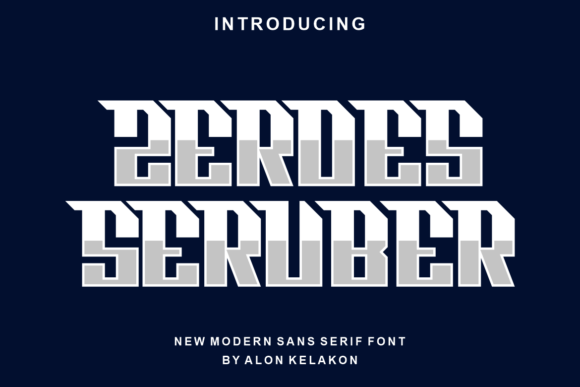 Zeroes Seruber Font: Elevating Small Business Branding